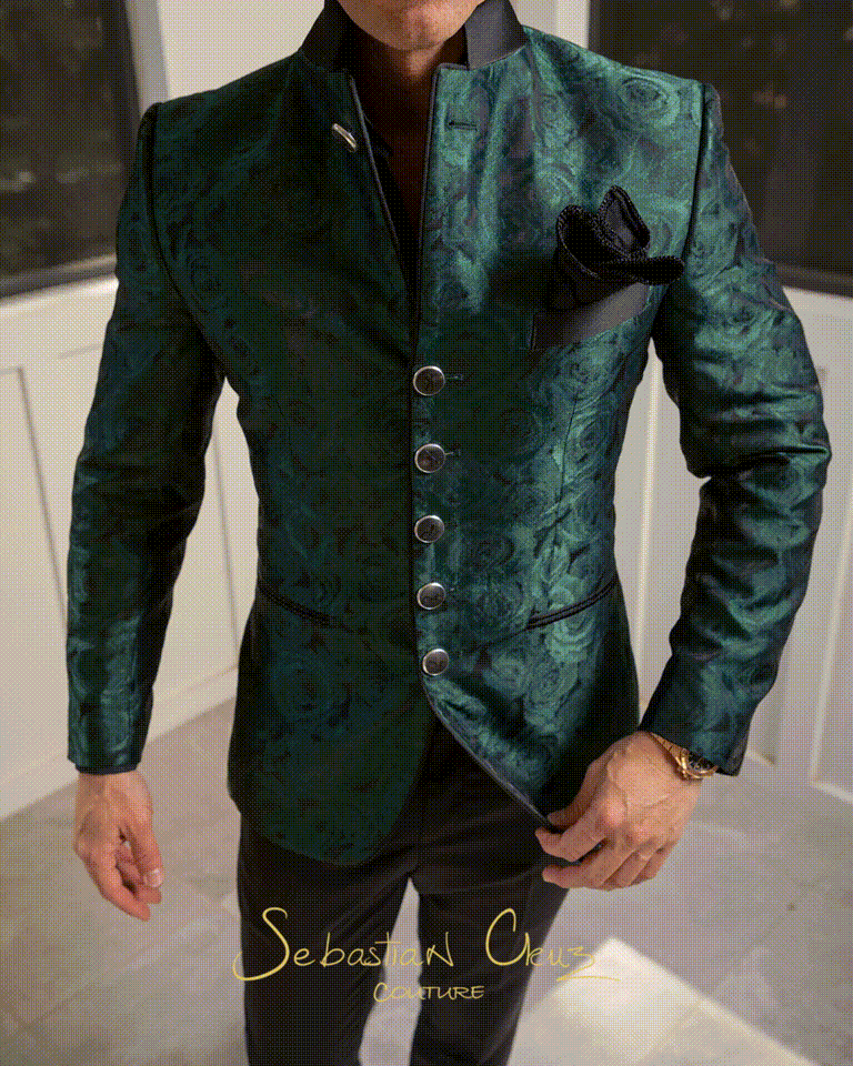 Sebastian Cruz Couture emerald luxury fashion Meta ad