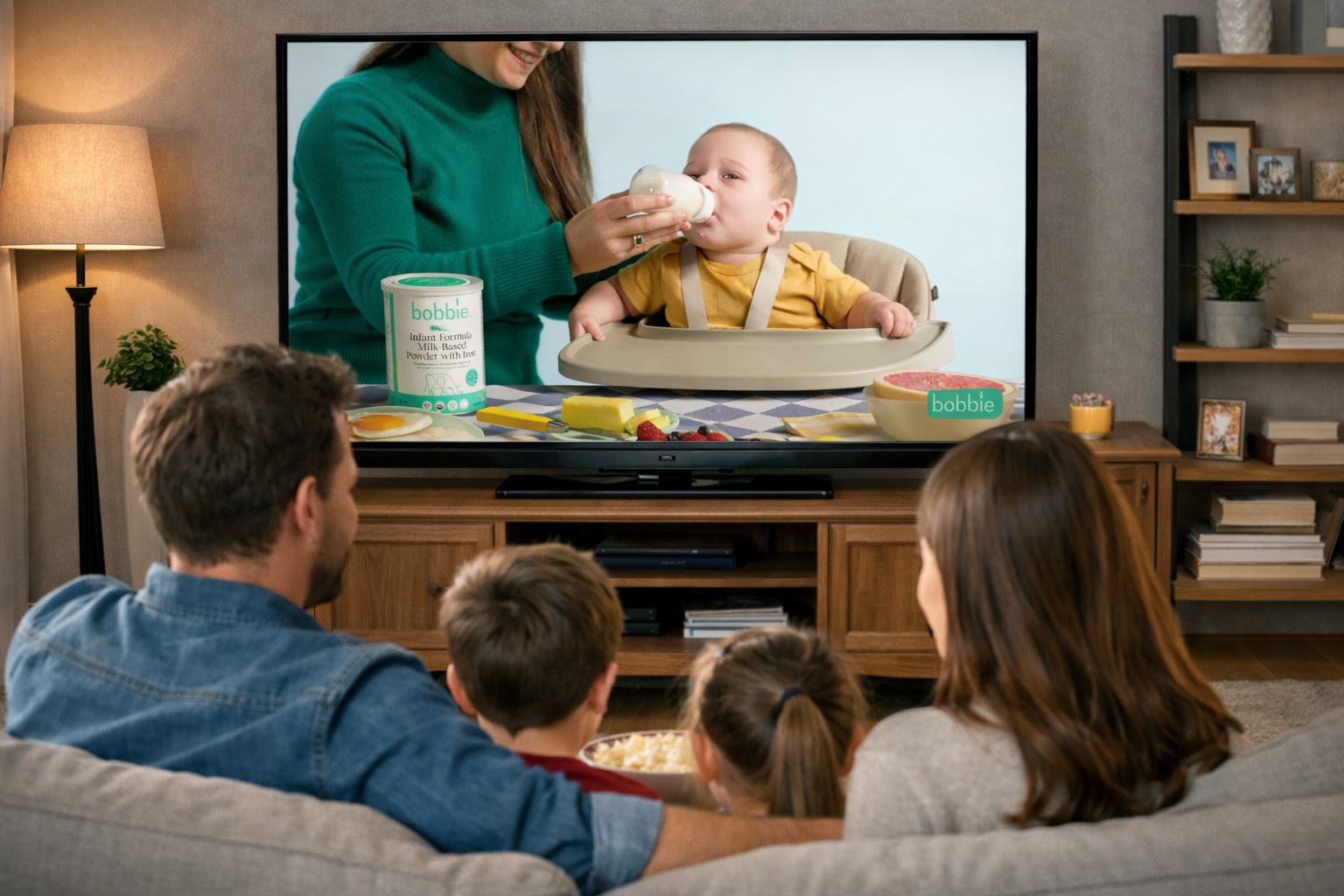 LuckyRev Connected TV advertising creative on streaming platform